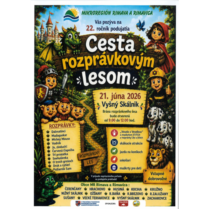 Cesta rozprávkovým Lesom