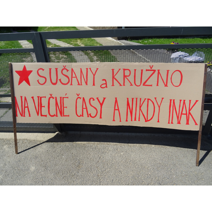 Prvomájový pochod Sušany - Kružno